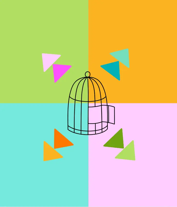 SuperVISIÓN: 4 cálceles 4 salidas